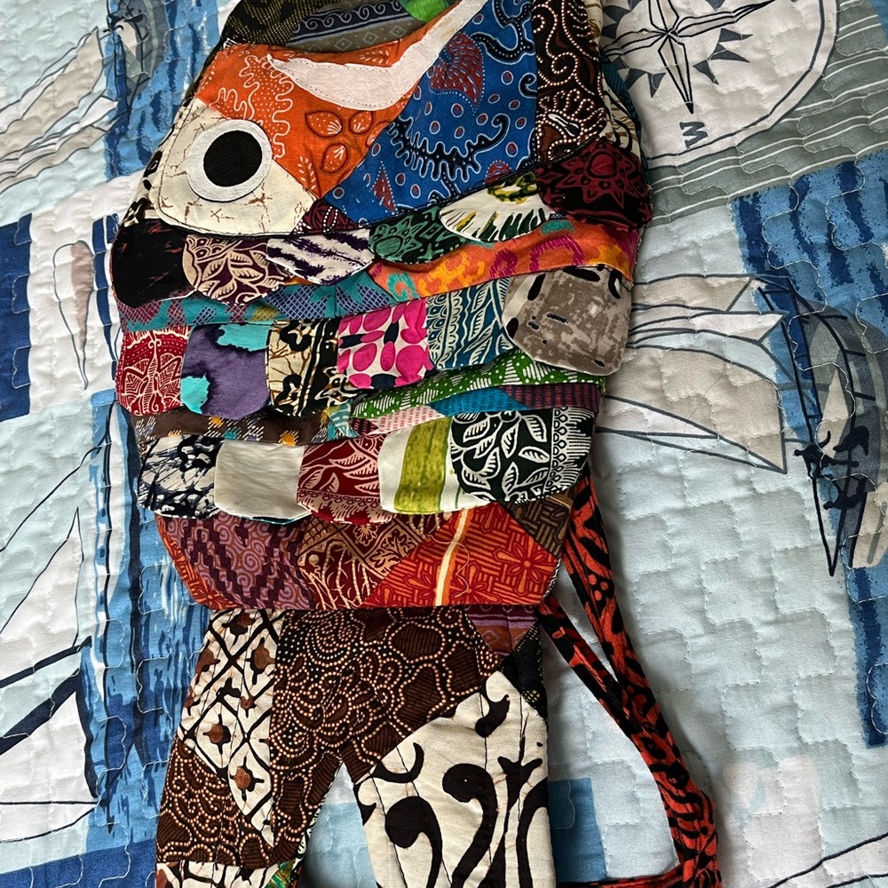 Fish-Themed backpack Purse - Picture 3 of 5